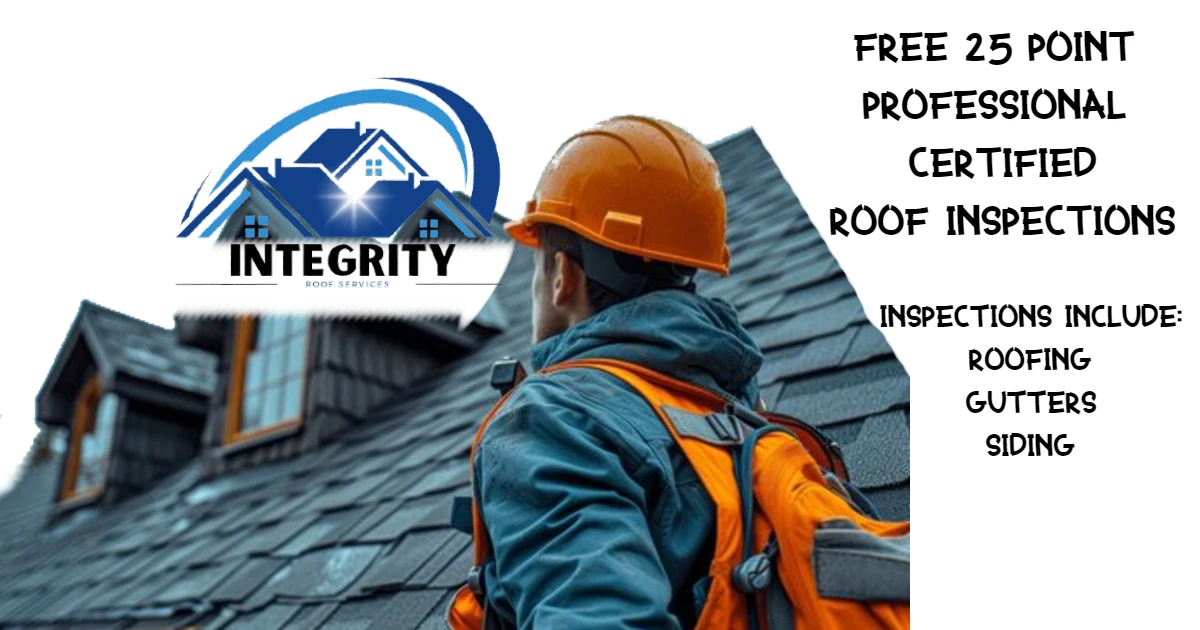 Integrity Roof Services free 25 point roofing inspection for homeowners in Bayonet Point, FL
