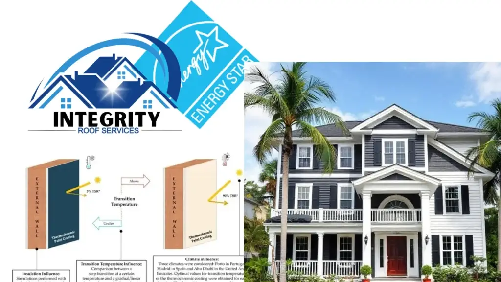 The House Paint that changes colors & saves 50% more energy on your roof or siding. 4 Why It Works Well for Florida Integrity Roof Services