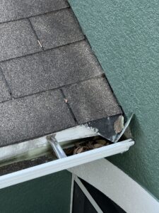 Before Integrity Roof Services Roof finished roof gutter front Tavares, FL
