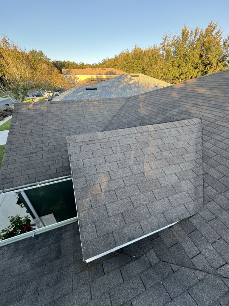 Before Integrity Roof Services Roof finished roof side front Tavares, FL