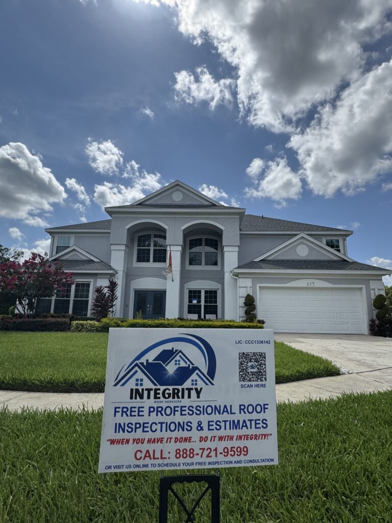 Integrity Roof Services completes another perfect roof in Sanford, FL