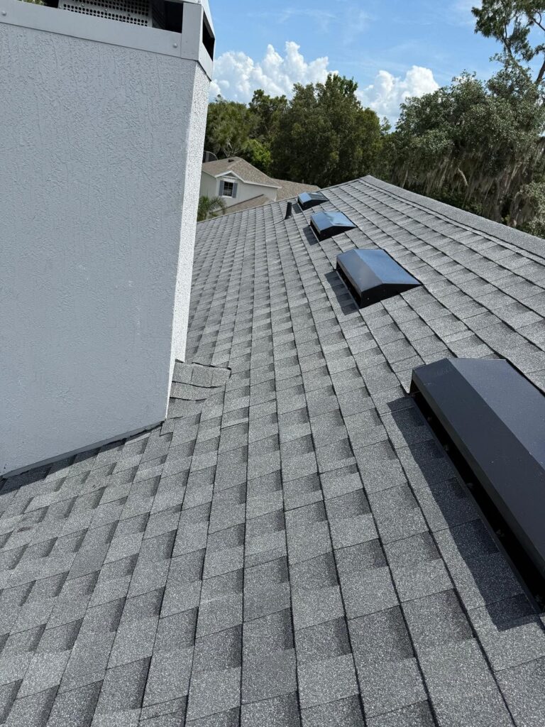 New roof venting and roof shingles