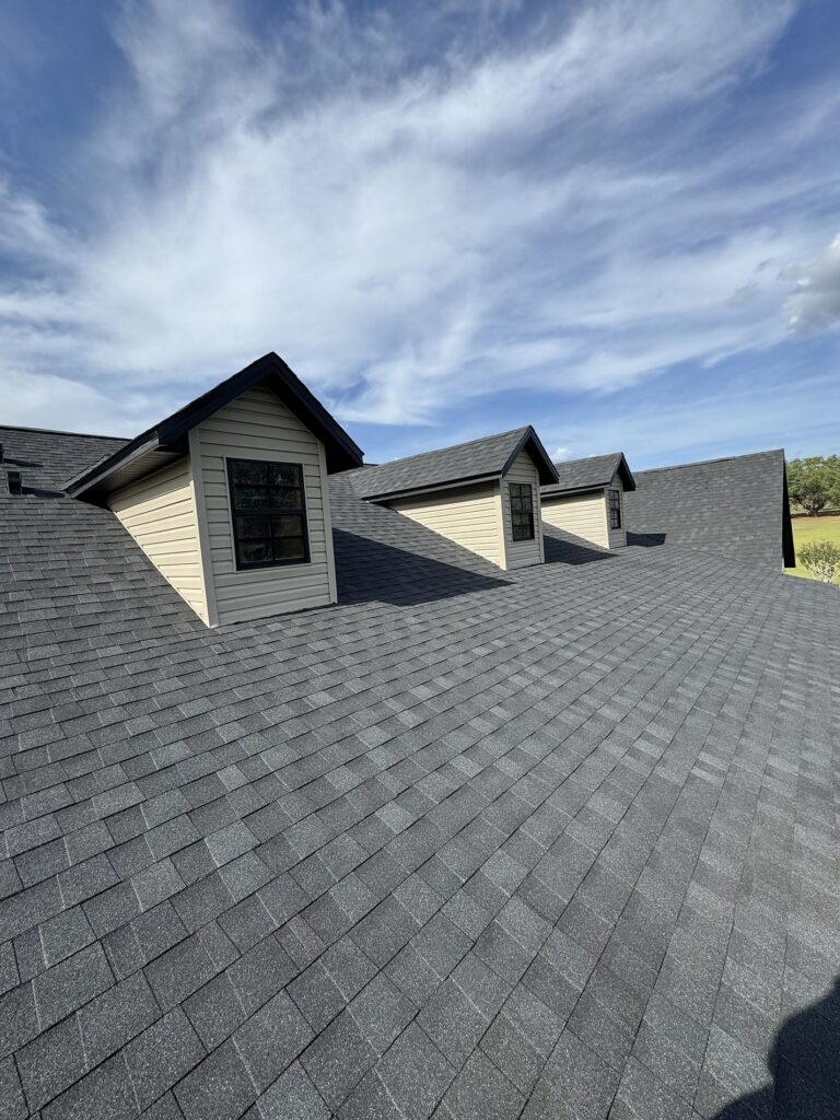 Roof after Integrity installed the nwe roof shingles at Umatilla, FL