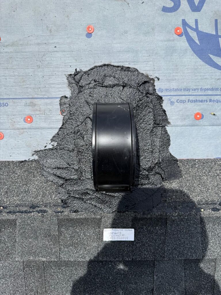 After new vent installation by Integrity Roof Services