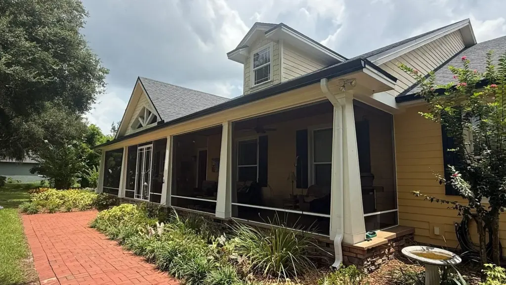 Another home roof completed in leesburg, FL. side anlge