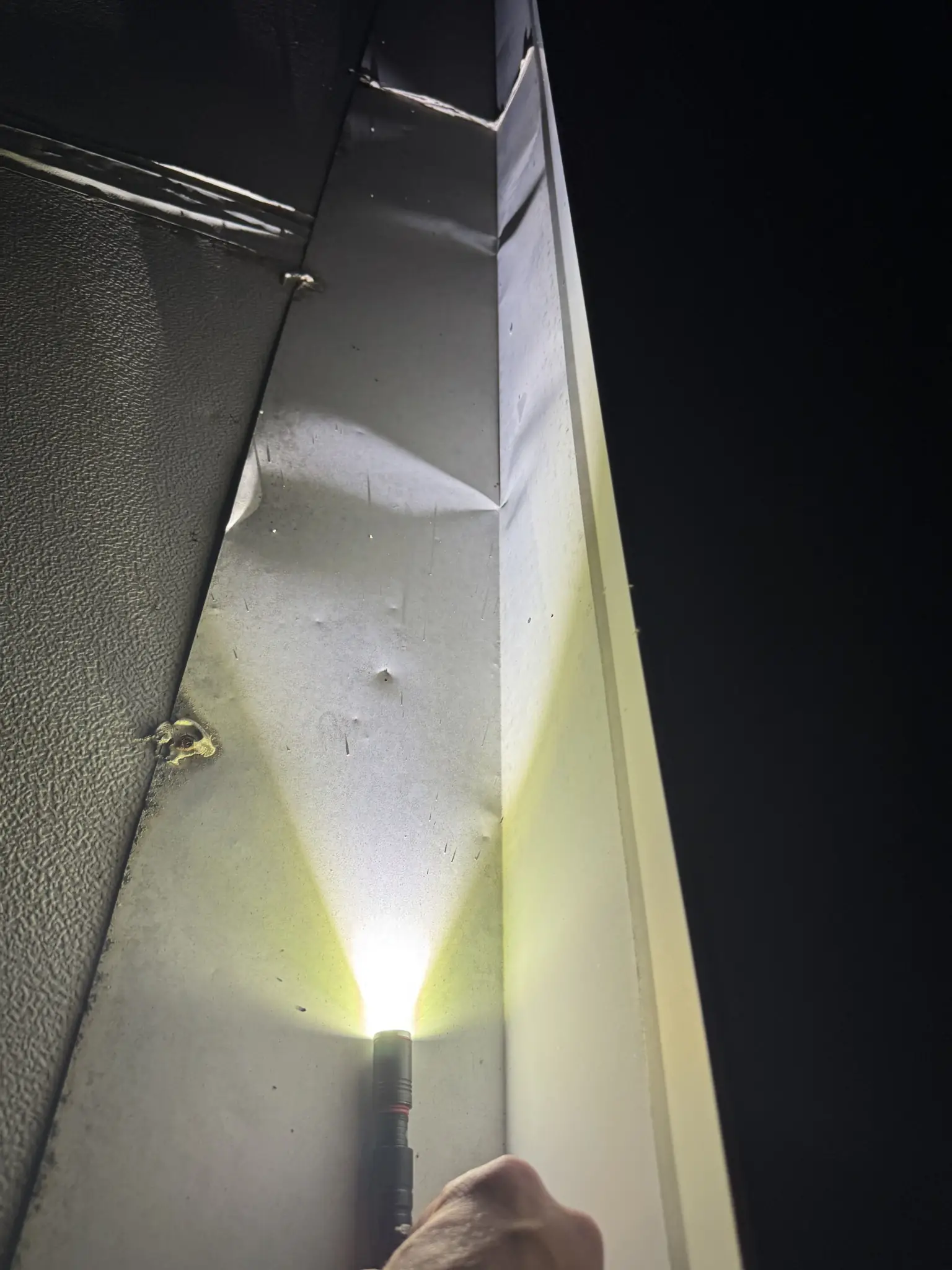 Gutters & flashing — metal flashing inspection and upgrades