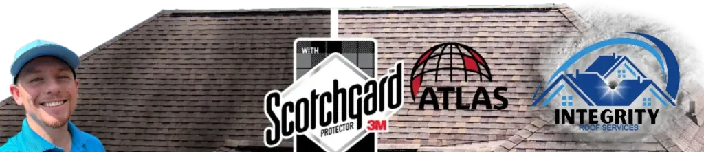 Integrity Roof Services uses Atlas Roofing Shingles with Scotchaguard