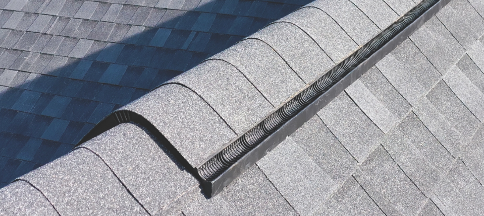 We installed Atlas Hip & Ridge – Coastal Granite Adds structural strength and a polished roofline finish and Ventilation