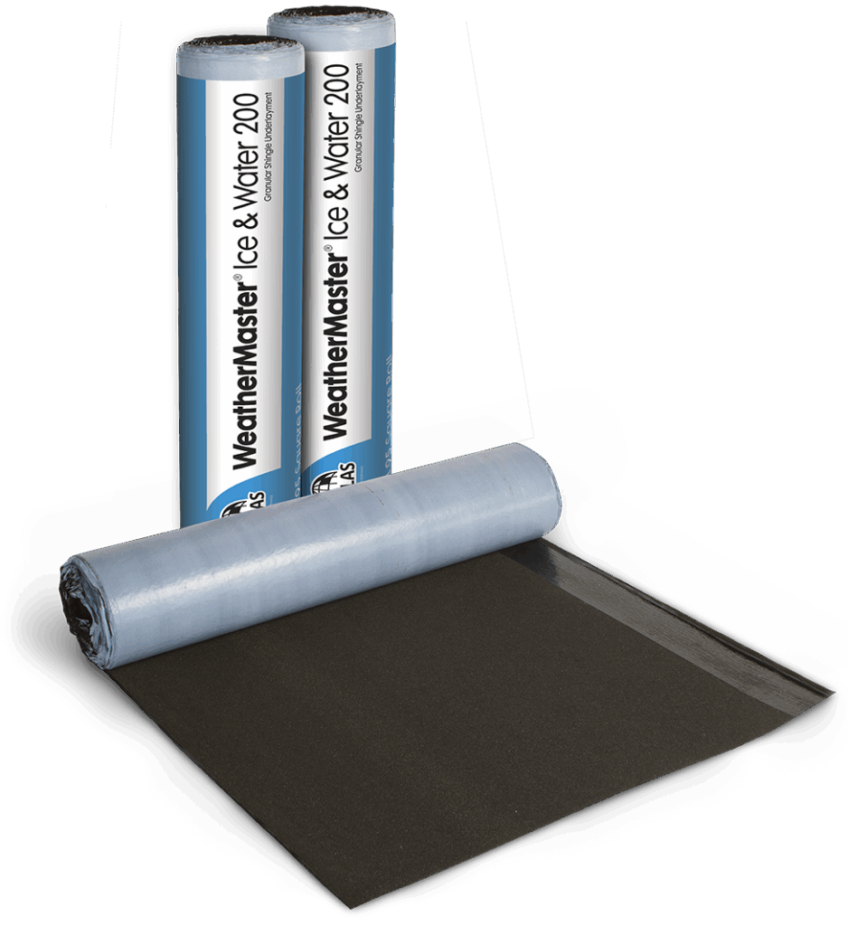 We installed Atlas WeatherMaster® Ice & Water Shield – Self-sealing barrier for maximum leak prevention.
