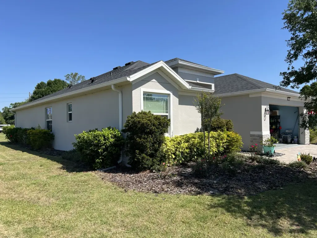 Roofing Projects FL 2 Front elevation showing aging shingle system