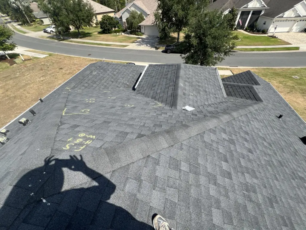 Roofing Projects FL 5 arked storm damage across main valley section