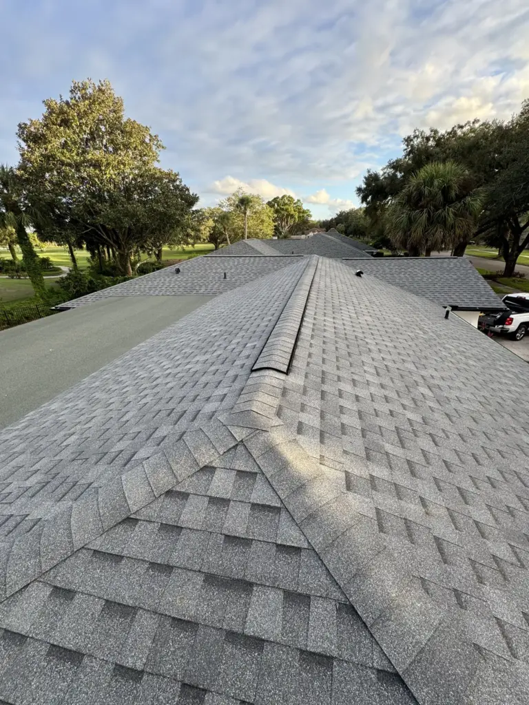 Winter Park FL home upgraded with a full Atlas roofing system for superior weather protection.