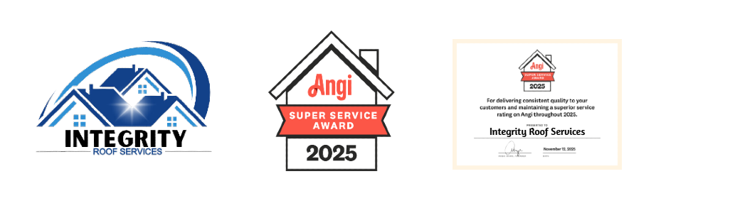 Integrity Roof Services wins the Angi's Super Service Award