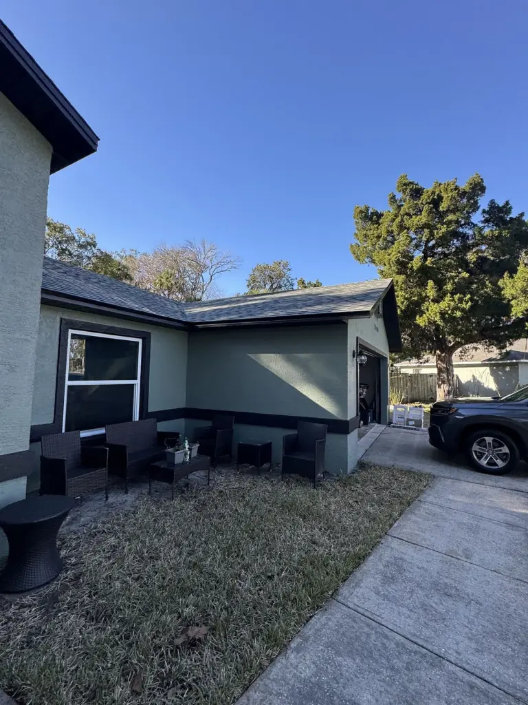 Side/Rear Elevation After Roof Replacement – Port Orange FL