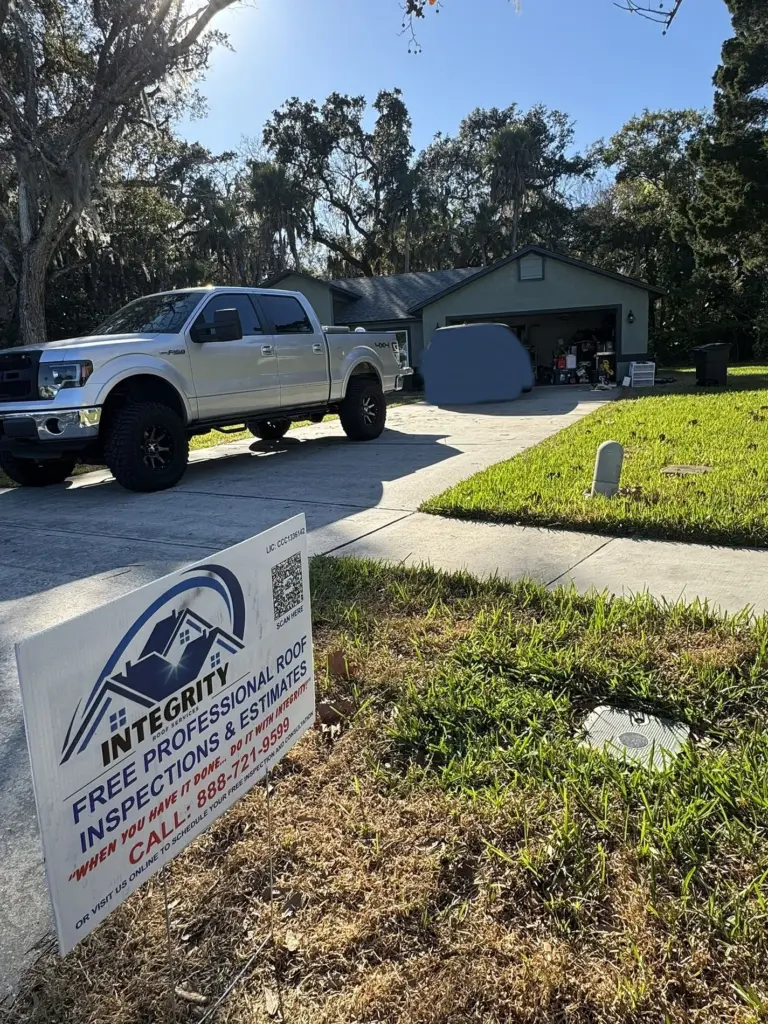 Completed residential roof replacement documented after installation in Port Orange, Florida