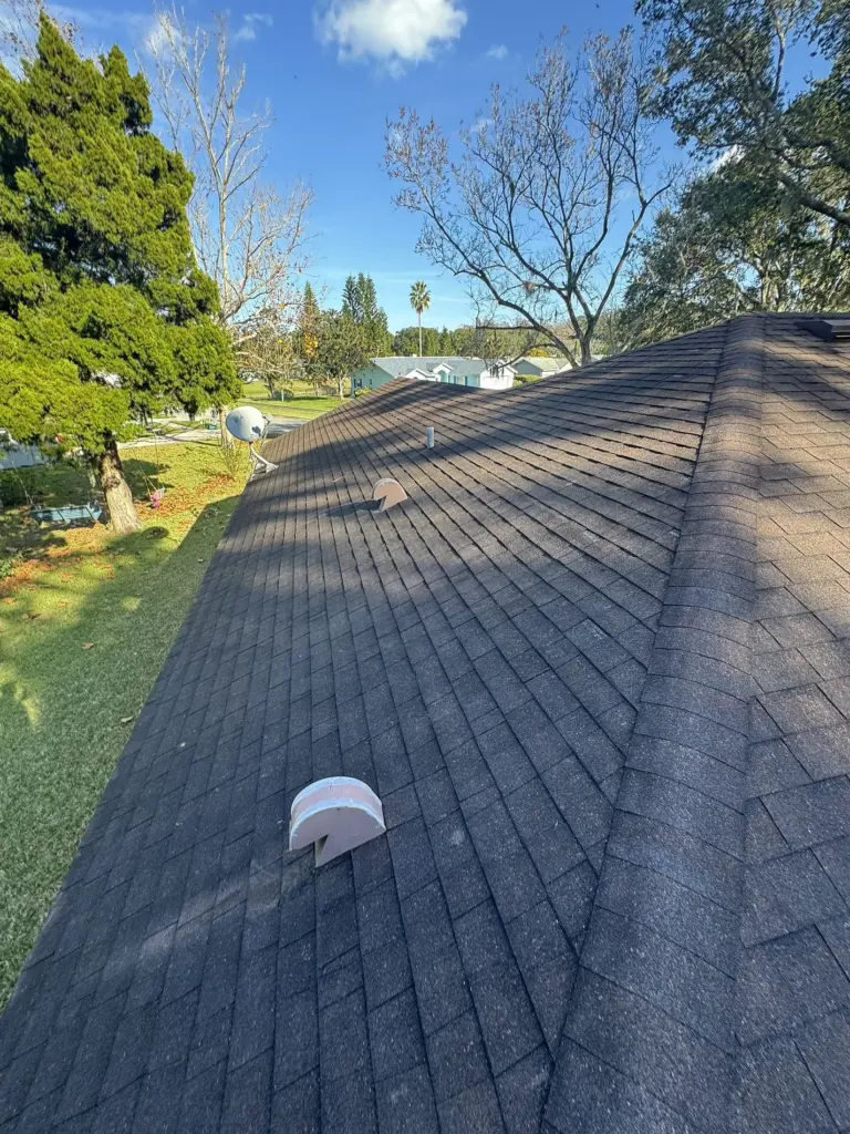 Roofing Projects FL 10 Roof plane and vent area documented before roof replacement in Port Orange, Florida