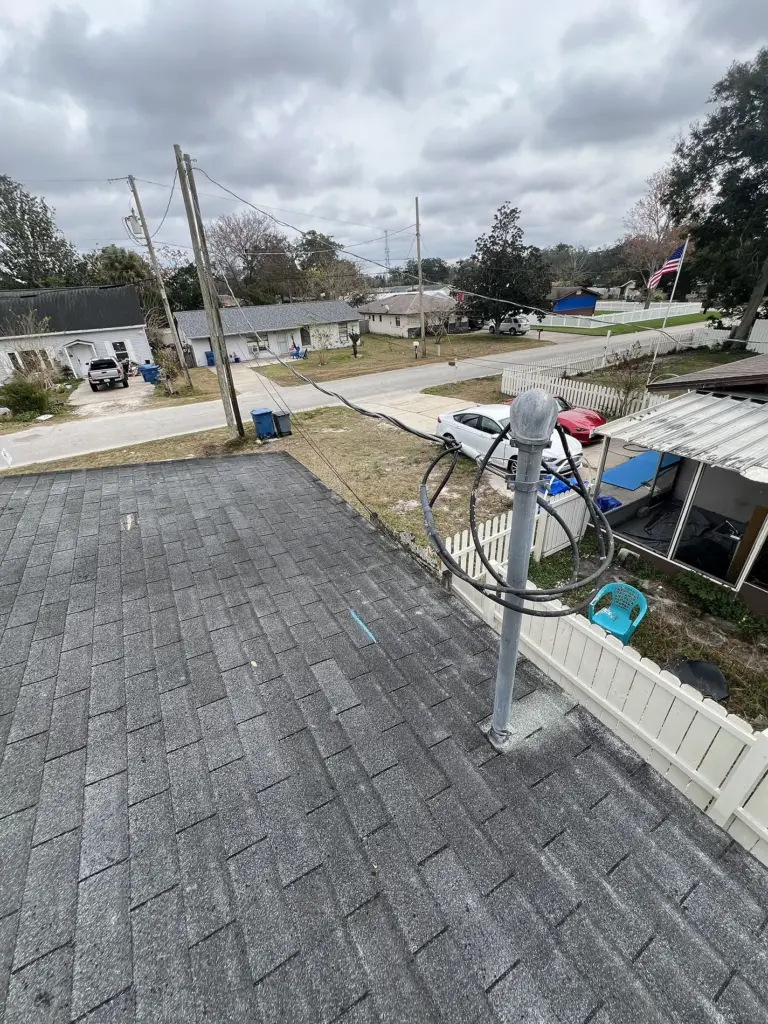 Valencia Avenue Roof Condition Before Replacement in Daytona Beach FL
