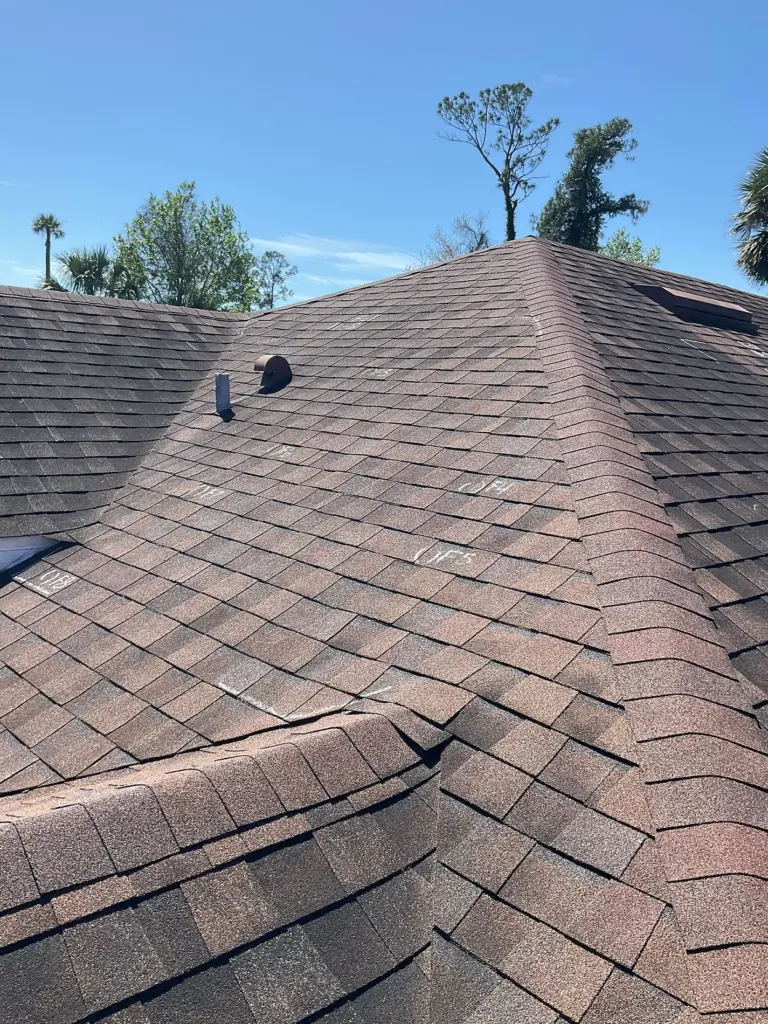Original Roof Before Replacement on Redmond Place in Sanford FL