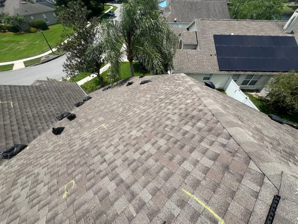 Pre-Construction View of a Residential Roof Replacement Project