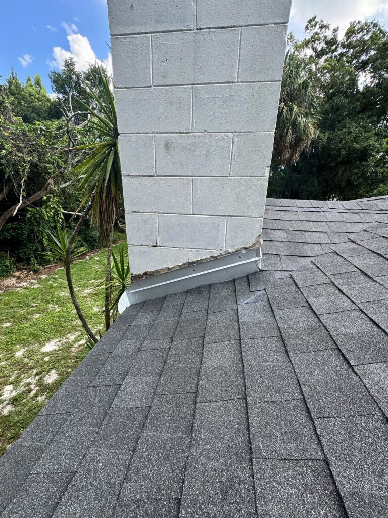 Chimney Flashing Repair & New Roof – Orlando FL