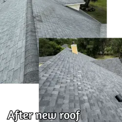 Integrity Roof Services new roofing before and after installed leesburg fl