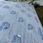 Installing Atlas Summit 60 Synthetic Underlayment — lightweight, slip-resistant, and water-repellent barrier applied to protect the deck from moisture. Installing Atlas Summit 60 Synthetic Underlayment — lightweight, slip-resistant, and water-repellent barrier applied to protect the deck from moisture.