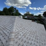 New aluminum drip edge installed to improve runoff and extend shingle life — a standard part of every Integrity Roof Services installation. New aluminum drip edge installed to improve runoff and extend shingle life — a standard part of every Integrity Roof Services installation.