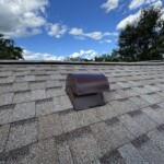 A new continuous ridge vent system was installed to improve attic airflow and extend shingle life under Florida heat. A new continuous ridge vent system was installed to improve attic airflow and extend shingle life under Florida heat.