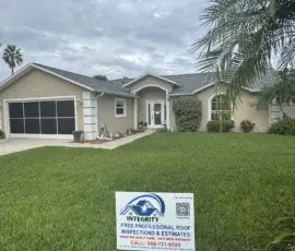 New Atlas architectural shingles installed and aligned for a uniform finish. Completed Atlas architectural shingle roof installation in Port Orange Florida