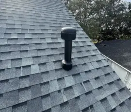 Premium Atlas Pinnacle Pristine Hearthstone shingles installed for lasting beauty and performance. New Atlas Architectural Roof Installed by Integrity Roof Services