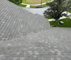 The finished project delivers a noticeable improvement in both appearance and performance. Completed Roof Replacement with Updated Exterior Appearance